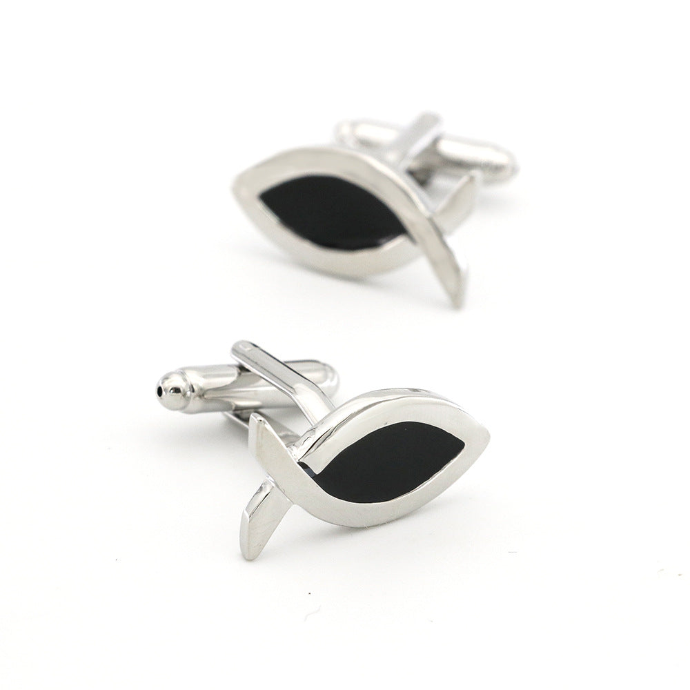 boutons-de-manchette-de-poisson-vintage
