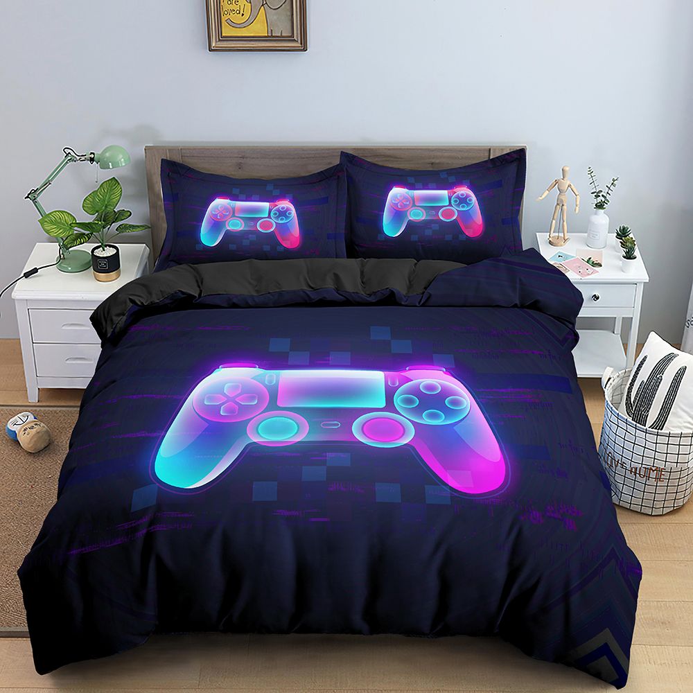housse-de-couette-creative-new-gamepad-vintage