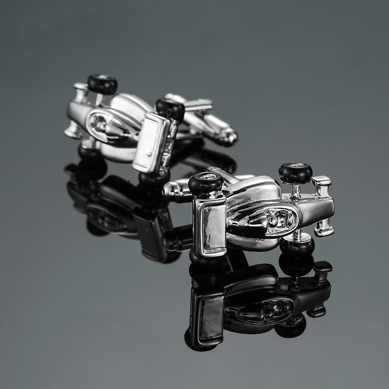 boutons-de-manchette-noir-velo-vintage