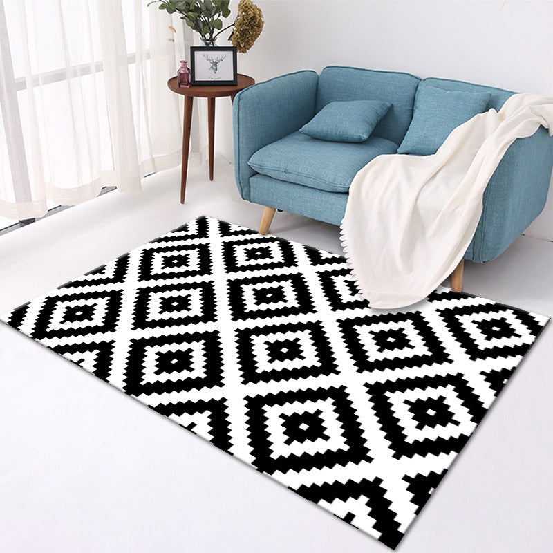 tapis-de-salon-nordique-vintage