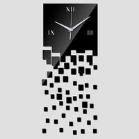 horloge-creative-de-mode-bricolage-acrylique