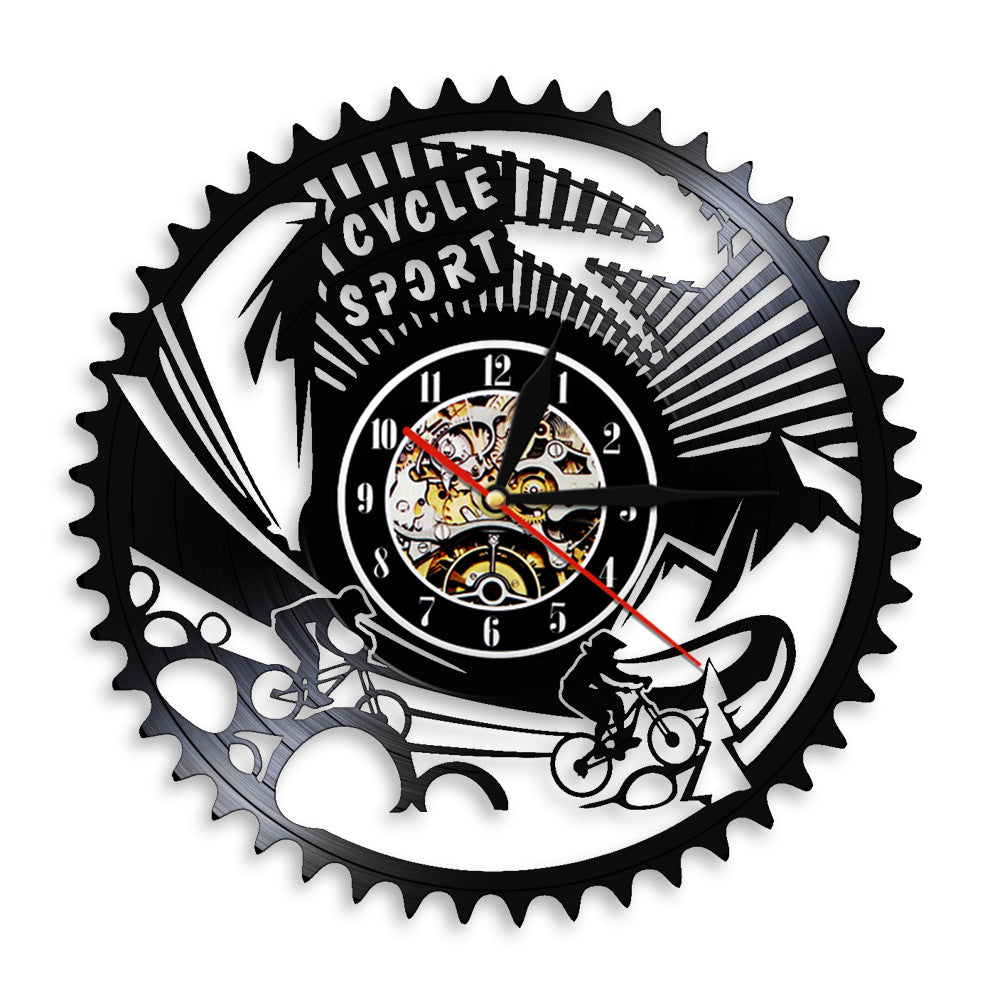 vinyle-horloge-velo-retro-nostalgique