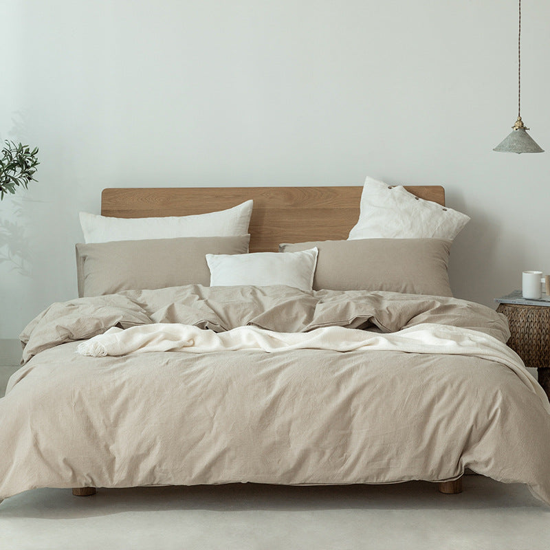 Couette Vintage Cousue Main – Carrés Rétro Rose – Taille Queen, USA