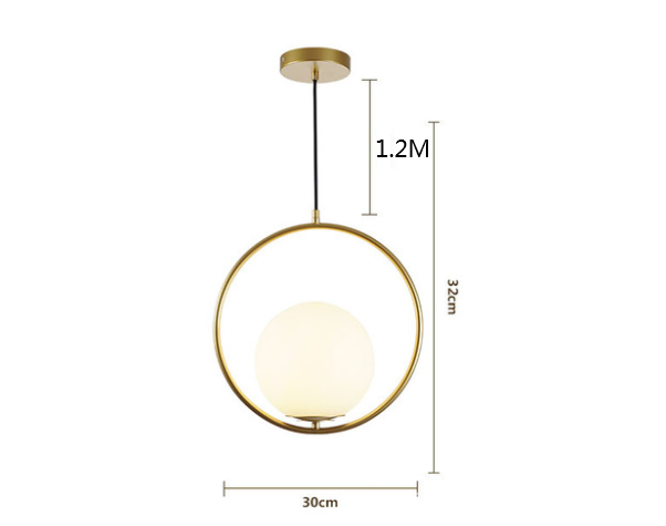 Petit Lustre Simple Vintage | Mode Vintage