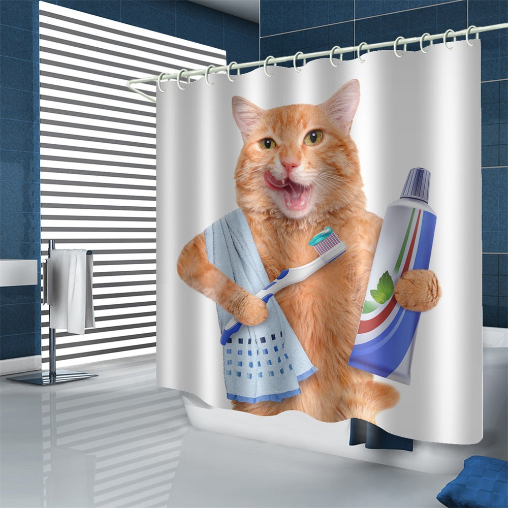 rideau-de-douche-en-polyester-impermeable