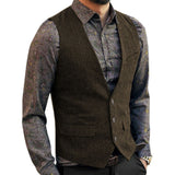 gilet-vintage-tweed-col-v-homme