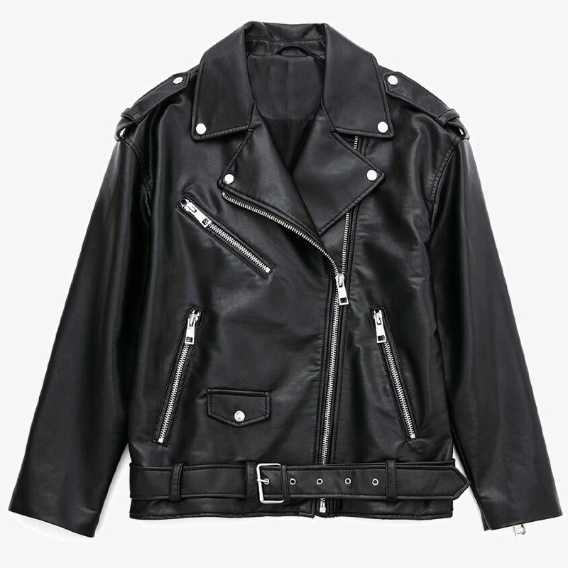 blouson-retro-simili-cuir-noir-femme