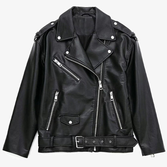 blouson-retro-simili-cuir-noir-femme