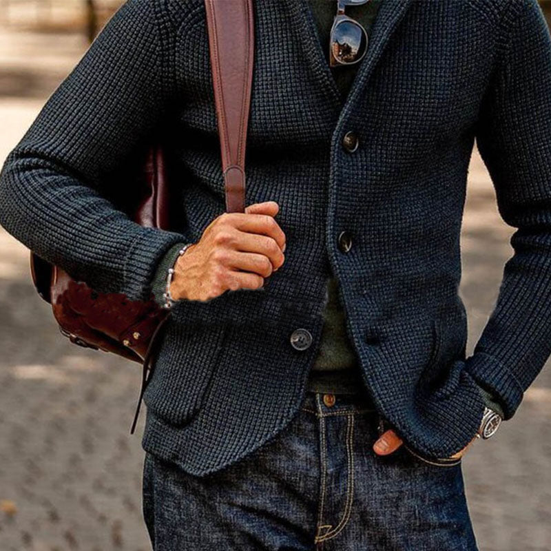 blazer-vintage-en-tricot-a-col-montant
