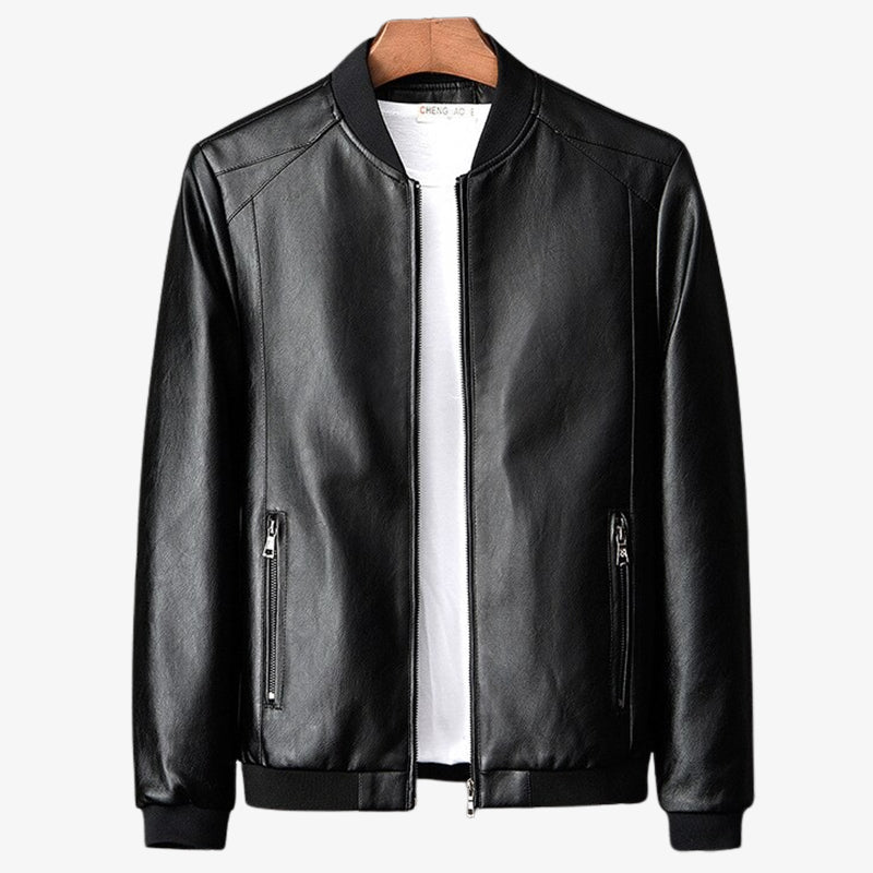 blouson-vintage-simili-cuir-decontracte