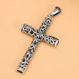 collier-pendentif-croix-vintage