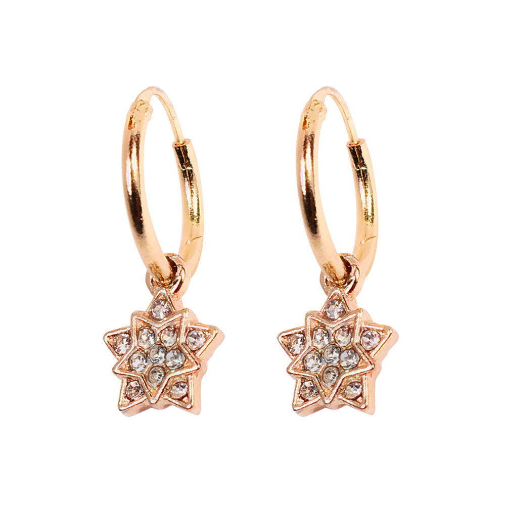 Boucles d'Oreilles Cercle Vintage