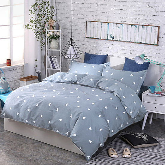 housse-de-couette-drap-lit-simple-vintage
