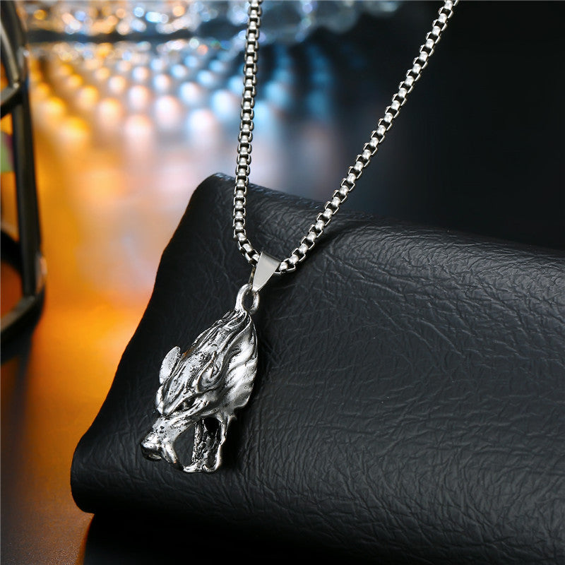 Collier Pendentif Animal Vintage Punk