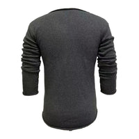 pull-tricot-vintage-col-v-manches-longues