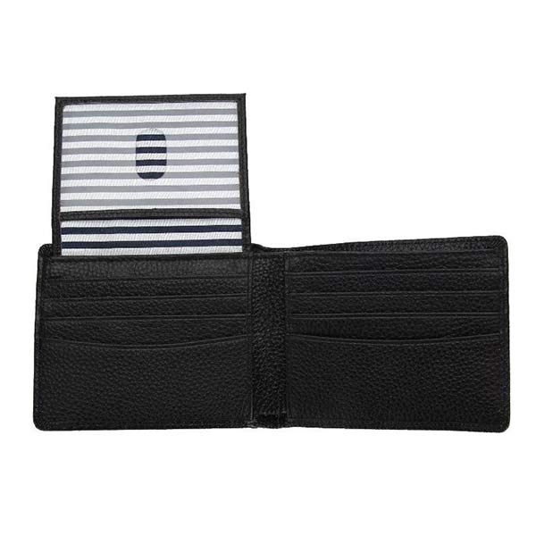 Leather Rfid Wallet 84601474W Lychee Pattern Walletportefeuille-cuir-mutli-poches