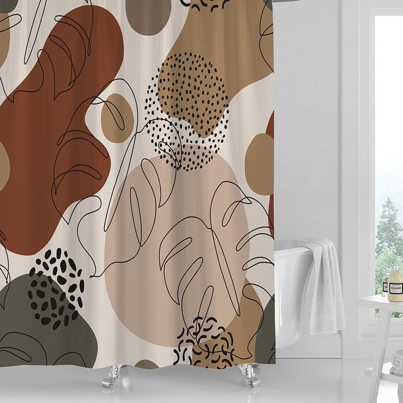 rideau-de-douche-imprime-en-polyester
