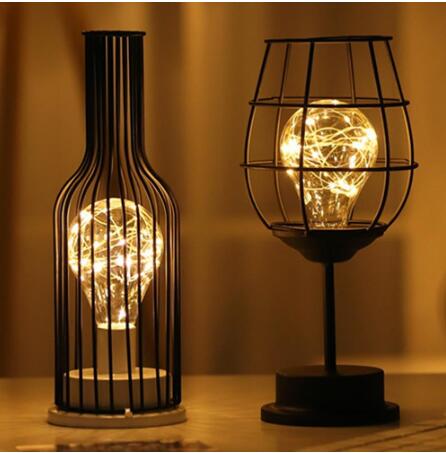 lampes-de-table-creuses-minimalistes-vintage