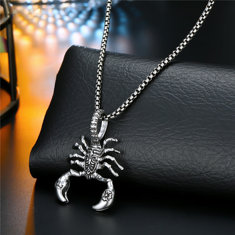 Collier Pendentif Animal Vintage Punk