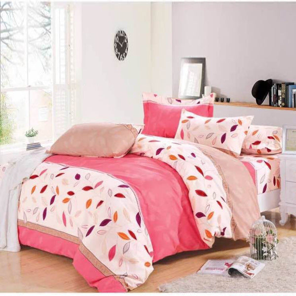 housse-de-couette-drap-lit-simple-vintage