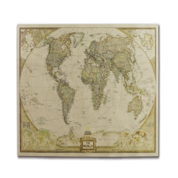 Affiche de Carte vintage