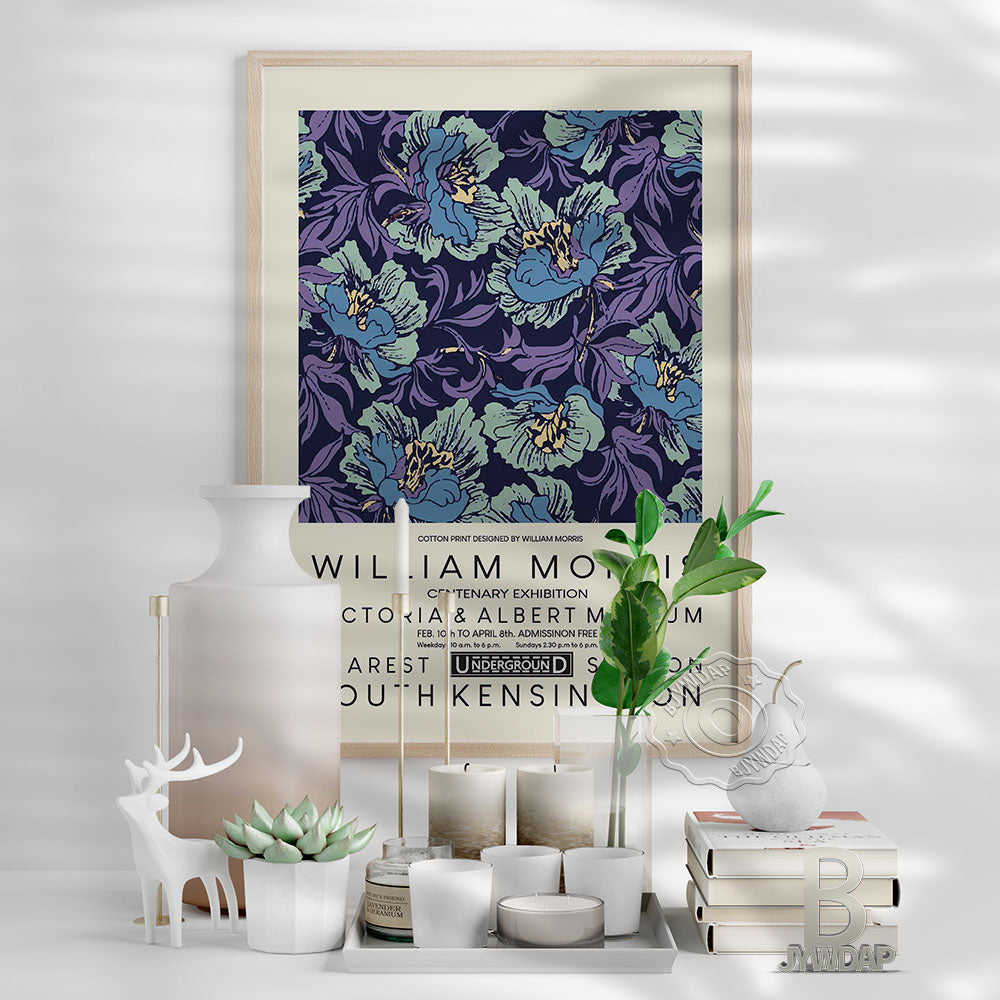 Affiche Vintage Fleurs Décoration