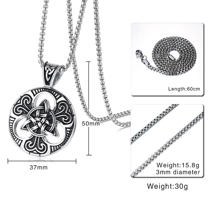 collier-noeud-concentrique-vintage