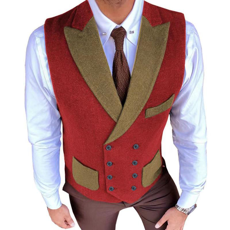 gilet-costume-slim-retro-chevrons-contrastes