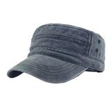Mens Flat Cap 33262536W Black Hats