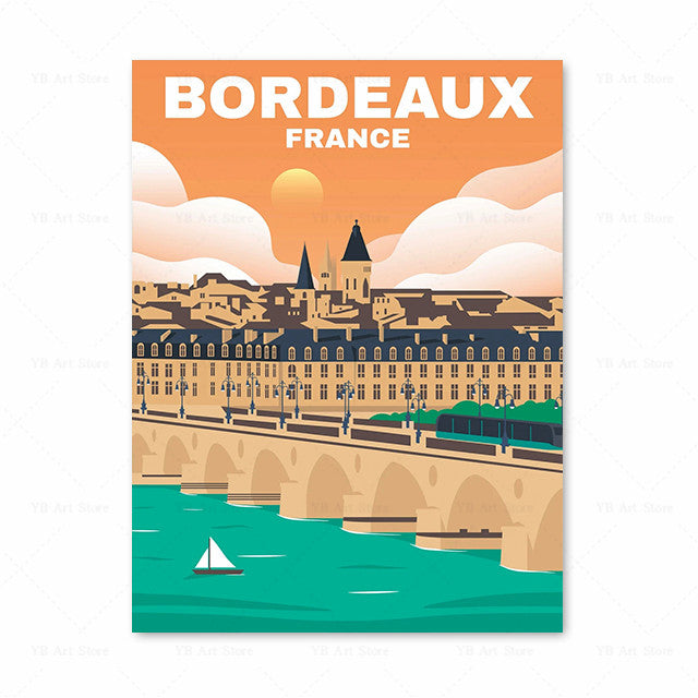 affiche-peinture-dart-vintage