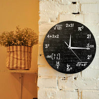 horloge-murale-mathematique-vintage