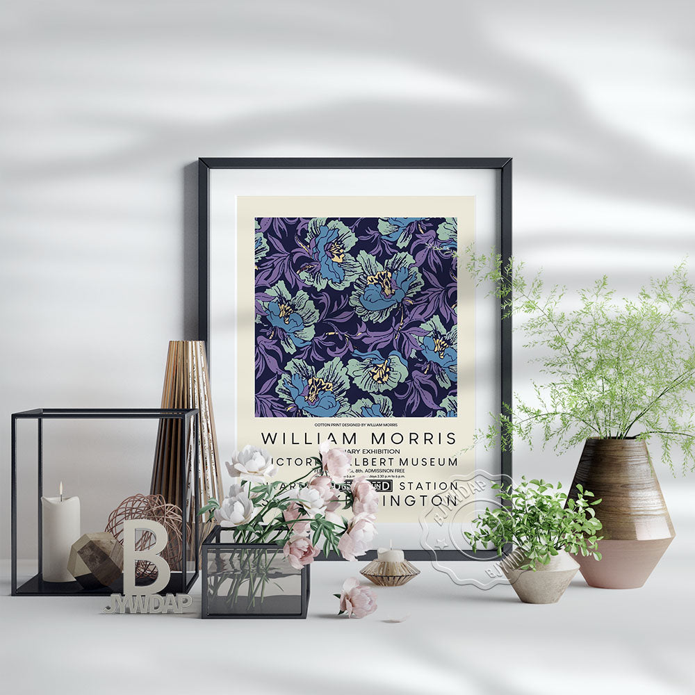 Affiche Vintage Fleurs Décoration
