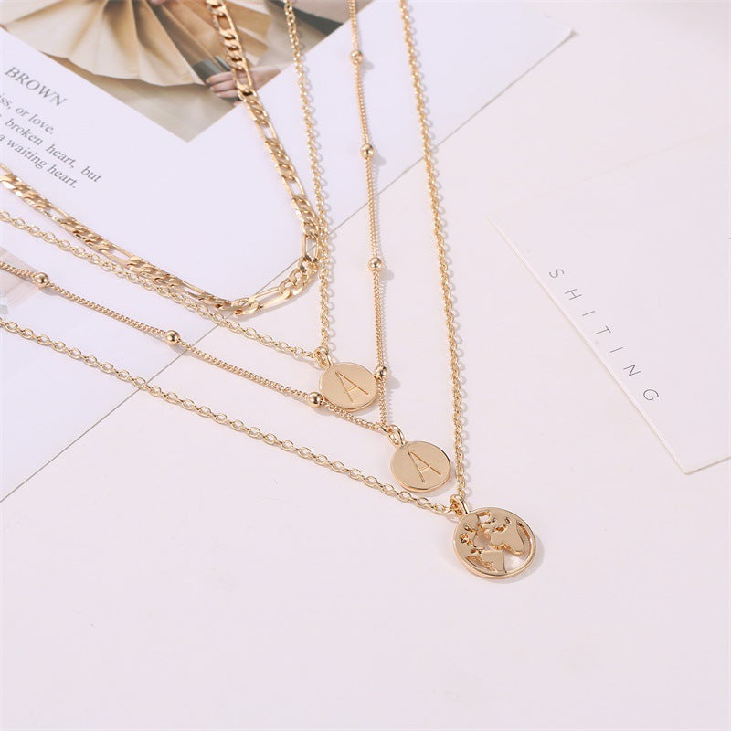 collier-carte-lettre-vintage
