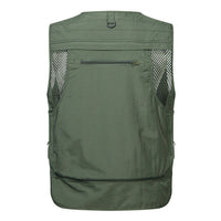 KJDWJKJRF Gilet de pêche sans manches pour homme - Sans manches - Pratique - Avec de nombreuses KJDWJKJRF Gilet de pêche sans manches pour homme - Sans manches - Pratique - Avec de nombreuses