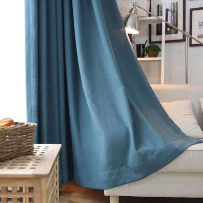 rideaux-unis-coton-et-lin-vintage