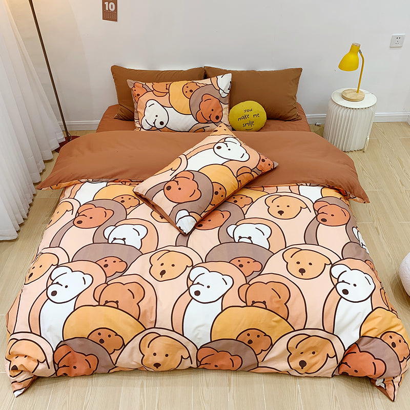 housse-de-couette-lit-vintage