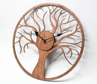 horloge-murale-vintage-en-bois-arbre-de-vie