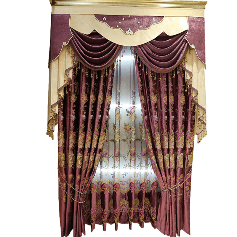 rideaux-de-broderie-pastoraux-americains-vintage