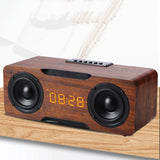 enceinte-bluetooth-dhorloge-en-bois-vintage