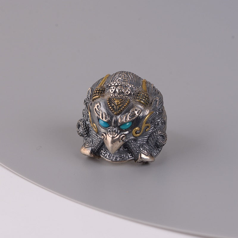 Chevalière Vintage En Argent
