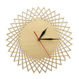 Horloge Vintage Graphique Abstraite 