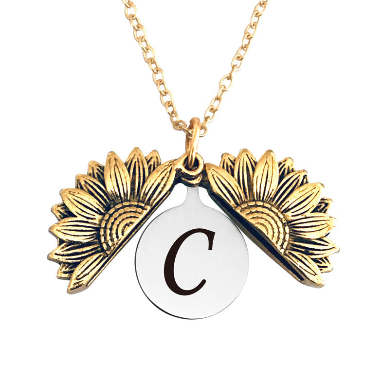 collier-double-tournesol-or-vintage