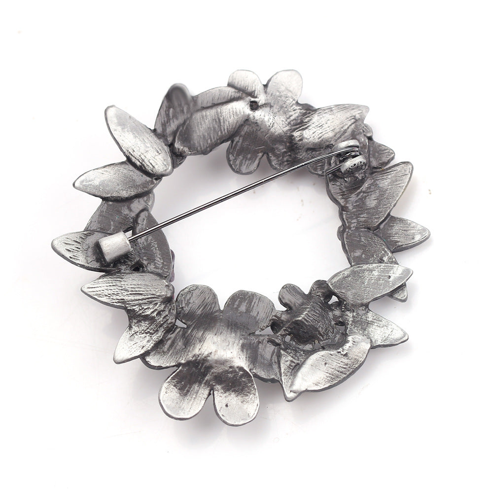 Broche Couronne De Chardon En Argent Style Vintage - Cadeau Celtique écossais, Neuf Avec étiquette