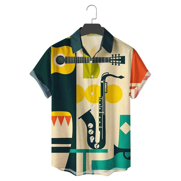 Chemise Graphique Print Vintage 80’s Chemise Graphique Print Vintage 80’s