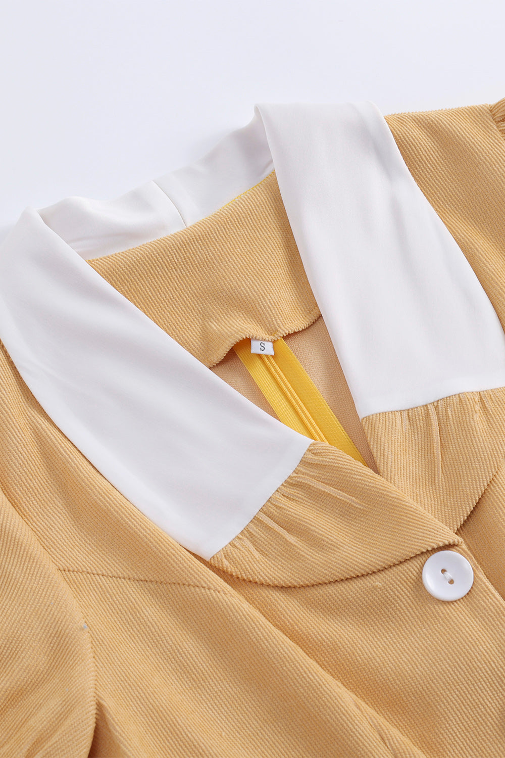 robe-midi-annee-80-a-manche-courte