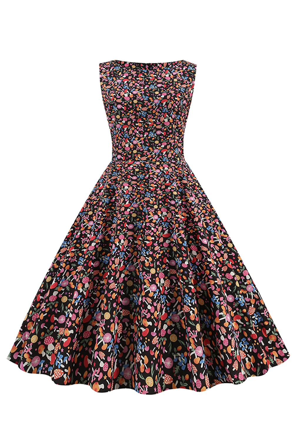 robe-annee-80-a-imprime-grunge