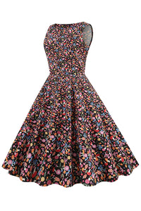 robe-annee-80-a-imprime-grunge