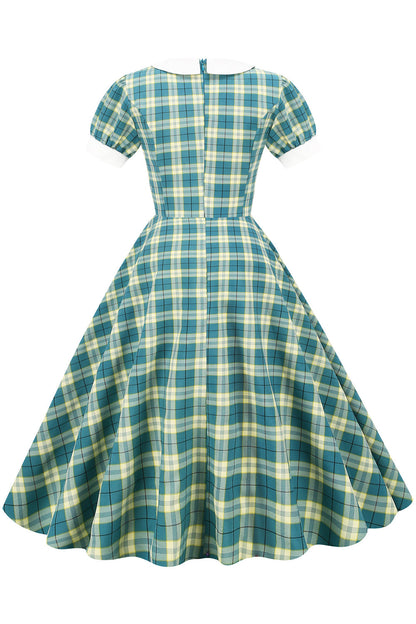 robe-a-carreaux-vintage
