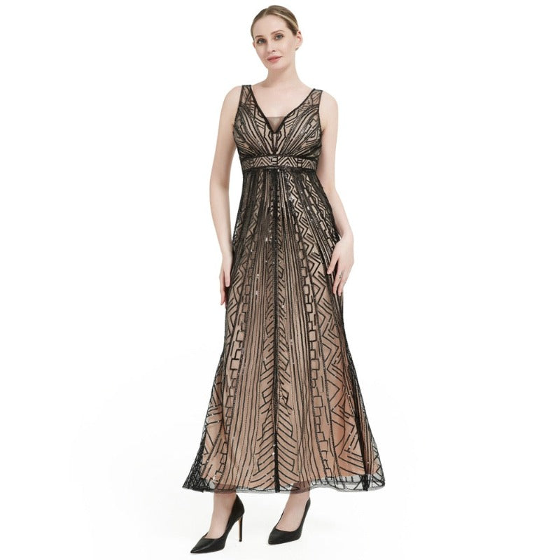 Grande-Robe-Taille-Charleston-Ecru