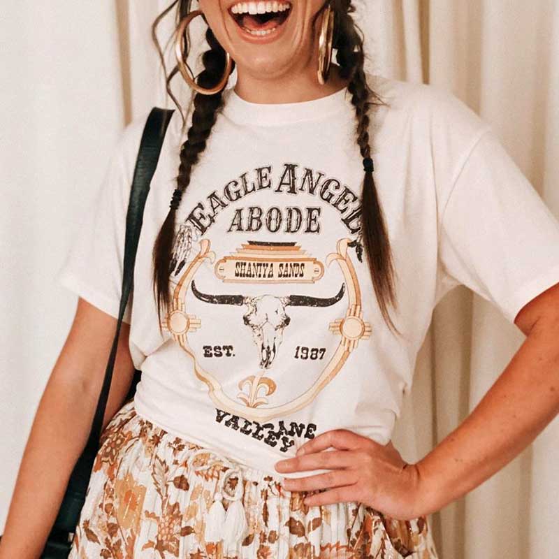 t-shirt-annee-80-femme-blanc